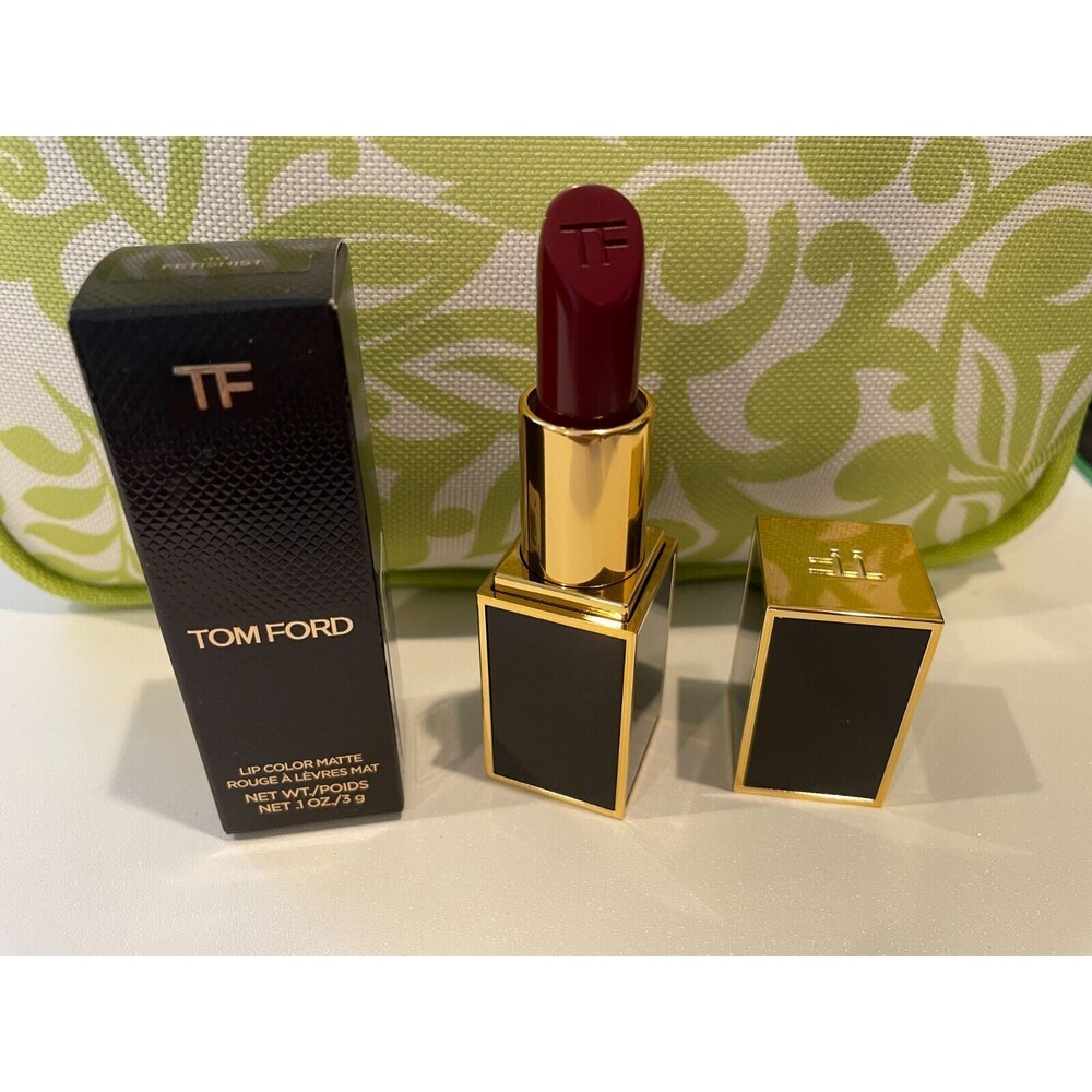 TOM FORD LIP COLOR MATTE # 40 FETISHIST 0.1 oz/3g FULL SIZE NIB